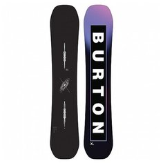 Сноуборд BURTON Custom X Flying V (21-22), 162 см, черный/фиолетовый