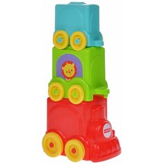 Fisher- Price Newborn Кубики- блоки "Паровозики