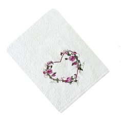 Полотенце МОНИКА-1 белое Хлопок 80%/Модал 20%, 70х135, Белый Tana