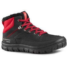 Ботинки Decathlon SH100 WARM QUECHUA размер EU37, черный/вишневый