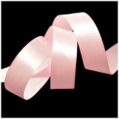Лента атласная 1 (25мм) цв.3053 св. розовый IDEAL уп.27,4 м