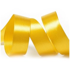 Лента атласная 3/4 (20мм) цв.3023 т. золотой IDEAL уп.27,4 м