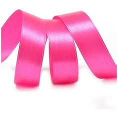 Лента атласная 1 (25мм) цв.3083 фуксия IDEAL уп.27,4 м