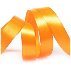 Лента атласная 3/4 (20мм) цв.3020 ярк. оранжевый IDEAL уп.27,4 м