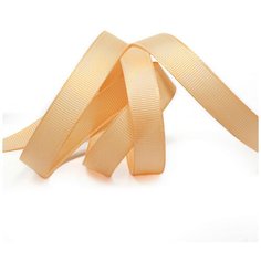 Лента Ideal репсовая в рубчик шир.12мм цв. 826 (013) песочный уп.27,42м