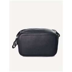 Сумка кросс-боди женская Afina, натуральная кожа, синий