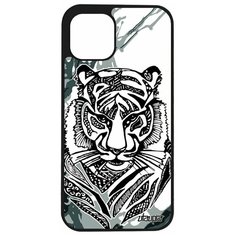 Чехол на смартфон Apple iPhone 12 pro, "Тигр" Сибирь Зверь Utaupia
