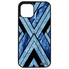 Чехол на смартфон iPhone 12 pro, "Х- орнамент" Иллюзия Гранит Utaupia