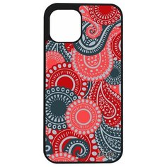 Чехол на смартфон Apple iPhone 12, "Кружевной узор" Плетение Кашемир Utaupia