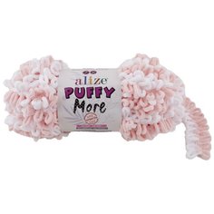 Пряжа для вязания Ализе Puffy More (100% микрополиэстер) 2х150г/11,5м цв.6272 ALIZE PUFFY. MORE.6272