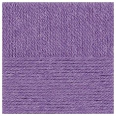 Пряжа для вязания ПЕХ Народная традиция (30% шерсть, 70% акрил) 10х100г/100м цв.022 сирень Пехорка ПЕХ. НТР.022