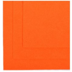 Фетр листовой полужесткий IDEAL 1мм 20х30см FLT- HS1 уп.10 листов цв.022 оранжевый