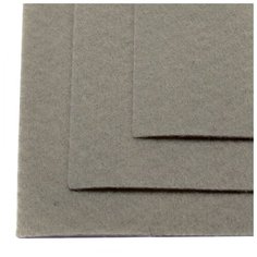 Фетр листовой мягкий IDEAL 1мм 20х30см FLT- S1 уп.10 листов цв.648 св. серый