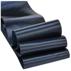 Лента атласная 3 (75мм) цв.3168 т. синий IDEAL уп.27,4 м