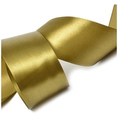 Лента атласная 2 (50мм) цв.3151 хаки IDEAL уп.27,4 м