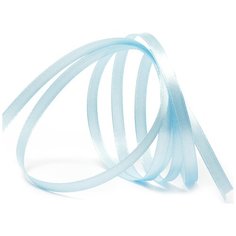 Лента атласная 1/8 (3мм) цв.3105 голубой IDEAL уп.100 м