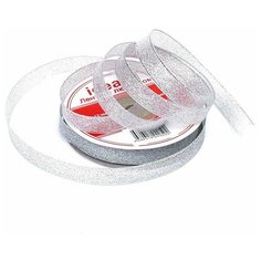 Лента IDEAL с люрексом ТВ- ЛЮР шир. 12мм цв. серебро уп.22,85 м