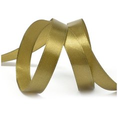 Лента атласная 1/2 (12мм) цв.3151 хаки IDEAL уп.27,4 м