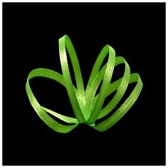 Лента атласная 1/8 (3мм) цв.3034 гр. салатовый IDEAL уп.100 м