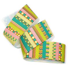 Лента репсовая с рисунком TBY. LDR072 шир.38мм уп.10м Ideal