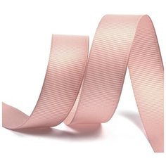 Лента Ideal репсовая в рубчик шир.20мм цв.161 розовый уп.27,42м