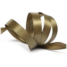 Лента атласная 1/2 (12мм) цв.4569 хаки IDEAL уп.27,4 м