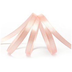Лента атласная 1/4 (6мм) цв.3059 карамель IDEAL уп.27,4 м