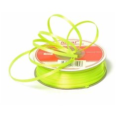 Лента атласная 1/8 (3мм) цв.3037 ярк. салатовый IDEAL уп.100 м