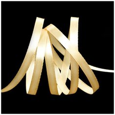 Лента атласная 1/4 (6мм) цв.3064 песочный IDEAL уп.27,4 м