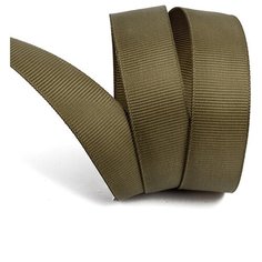 Лента Ideal репсовая в рубчик шир.20мм цв. 569 хаки уп.27,42м