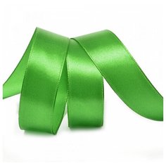 Лента атласная 3/4 (20мм) цв.3042 зеленый IDEAL уп.27,4 м