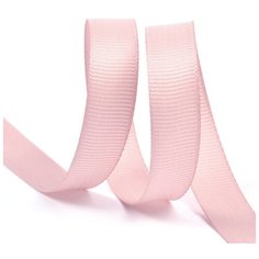 Лента Ideal репсовая в рубчик шир.12мм цв. F133 розовый уп.27,42м