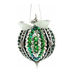 Набор для творчества - елочная игрушка Зелёный Авантаж FS-119 ФИЛИГРИС