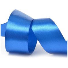 Лента атласная 1 1/2 (38мм) цв.3161 василек IDEAL уп.27,4 м