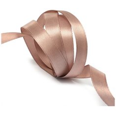 Лента атласная 1/2 (12мм) цв.4814 бежевый IDEAL уп.27,4 м