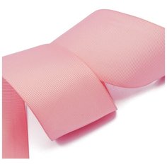 Лента Ideal репсовая в рубчик шир.50мм цв. 158 гряз. розовый уп.27,42м