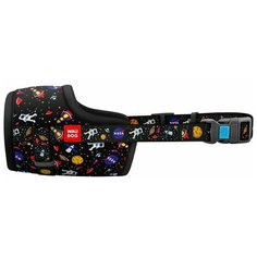WauDog Nylon Намордник, рисунок "NASA" (размер №4, обхват 35-43 см)