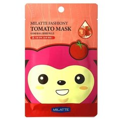 Milatte Тканевая маска томатная Fashiony Tomato Mask Sheet 21 гр (Milatte)