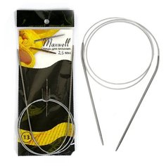 Спицы круговые на тросиках MAXWELL 80см #12 2,5мм
