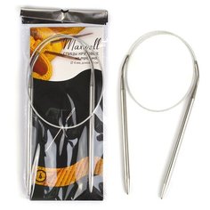 Спицы круговые на тросиках Maxwell Black 60-60 Ø6,0 мм /60 см