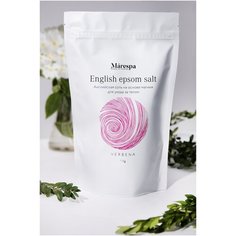 Marespa Английская соль для ванн с магнием EPSOM (Эпсом) с маслами вербены и мандарина, 1 кг