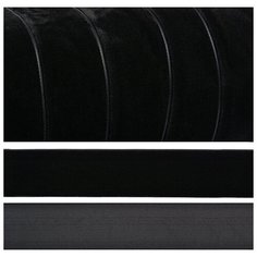 Лента бархатная TBY. LB2003 нейлон шир.20мм цв. черный уп.20м Ideal