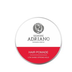 Помада для укладки волос на водной основе "Hair pomade strong" SIGNORE ADRIANO, сильной фиксации для классических укладок 60г.