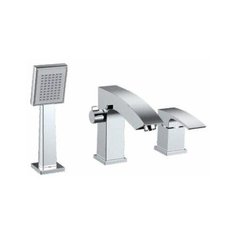 Смеситель на борт ванны Gappo G1107, хром