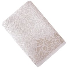 Полотенце сандра бежевое Хлопок 100%, 70х140, Бежевый Tana