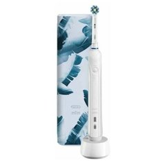 Зубная щетка Braun Oral-B Pro D16.513.1UX CrossAction White + чехол