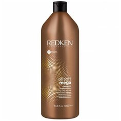 Шампунь для очищения, питания и смягчения очень сухих и ломких волос Redken All soft mega shampoo 1000 мл