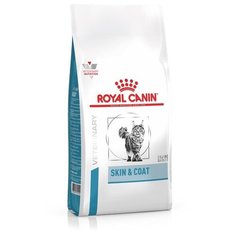 Сухой корм для стерилизованных кошек Royal Canin Skin & Coat при проблемах кожи и шерсти 1.5 кг