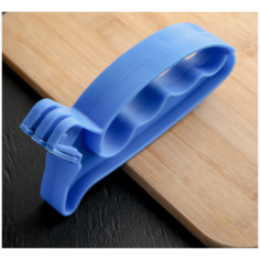 Точилка для ножей Skiico Kitchenware 15×6×3 см / Точилка для ножей с ручкой Синяя
