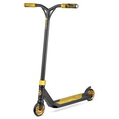 Детский трюковой самокат Hipe H3 2021, black-gold